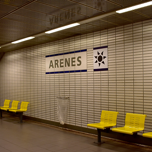 signalétique du métro toulousain pour rendre les transports accessibles